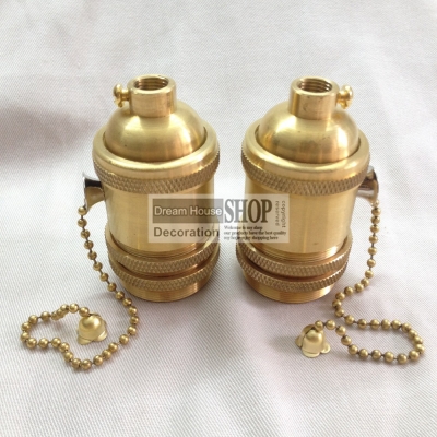 whole price edison pendant lamp holder e27with switch base 10pcs/lot vintage lamp socket industrial fitting