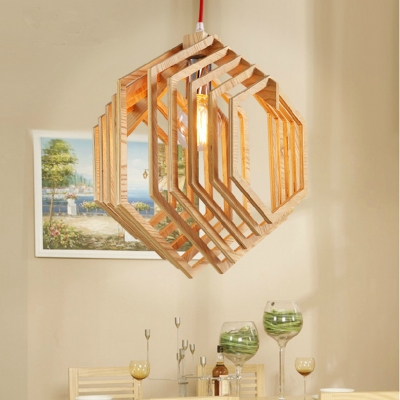 2015 new arrival design art deco character europe wood led pendant light creative dining room red cord edison pendant light