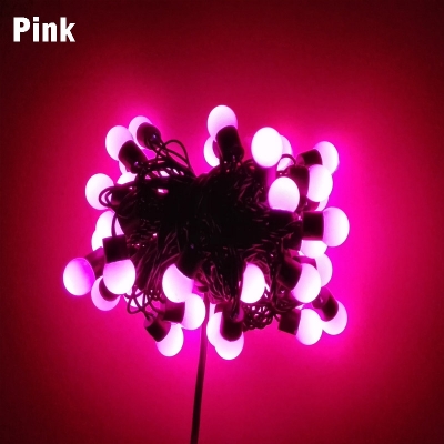 5m led string light, pink, green, blue, yellow,for luminaria christmas and wedding decoration