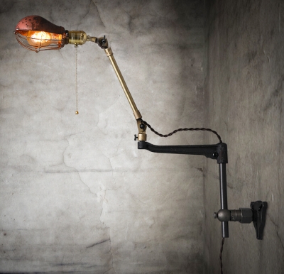 american industrial retro creative personality wall lamp iron art restaurant cafe bar wall light