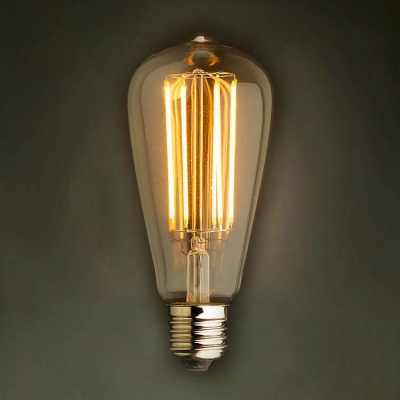 e27 3w st64 led bulb ac 110v/220v bulb for living room party christmas high-end decorative lighting