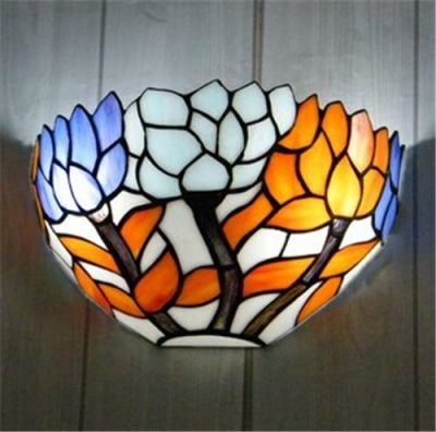 glass lamp half round wall lamps living room wall light,