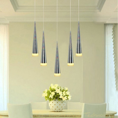modern led pendant lamps living room acrylic stainless restaurant bedroom decorative pendant lights lamparas home lighting lampe
