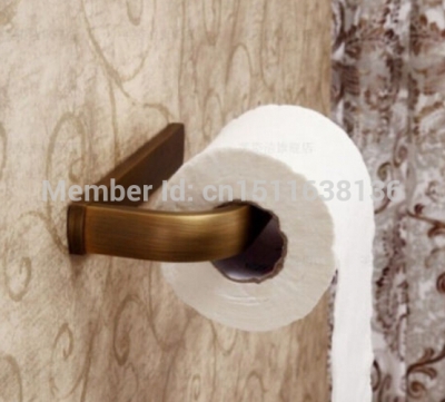 modern wall mounted bathroom antique brass toilet paper holder tissue holder