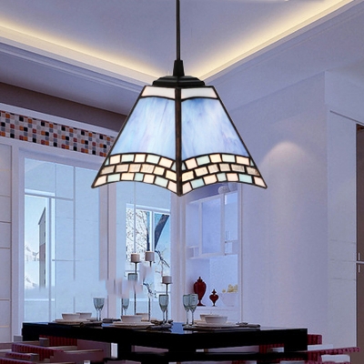 mediterranean tiffany pendant light retro europe restaurant bar living room cord hanging lamp wrought iron suspend lighting