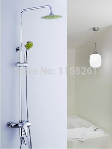 retail- luxury brass head rain shower set,thermostatic mixer overhead shower set,wall mounted,ast912x