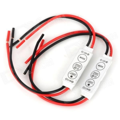 10pcs 288w single led strip dimmer 12v-24v,light dimmer switch controller for light strip