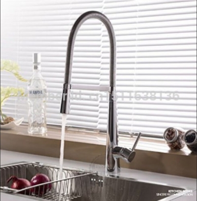 contemporary new designed chrome brass kitchen faucet sink mixer tap single handle