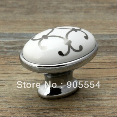d41xh30mm ceramics furniture knob kitchen cabinets knobs dresser drawer knob