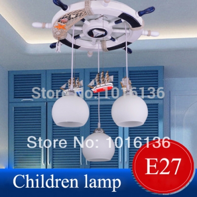 surface mouted ceiling light mediterranean sea style ceiling lamps kids' lamp children room droplight
