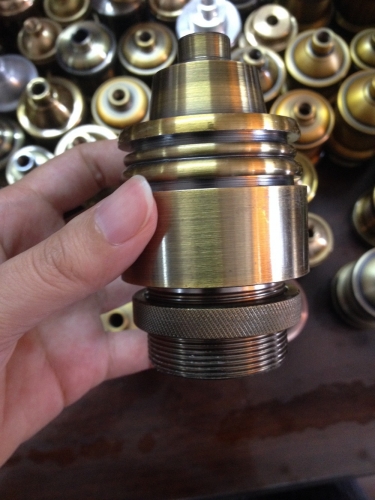 vintage brass finished heavy holder e26 ul or e27 ce pendant lamp wall lamp sockets edison light fitting