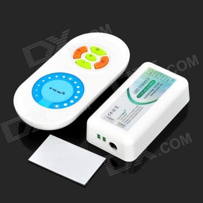 2.4ghz 1-ch 6a 2 led light dimmer switch controller rf touch remote (dc12v~24v )