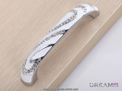 96mm crystal cabinet handle and pulls/drawer pull handle/ kitchen cabinet hardware c:96mm l:110mm