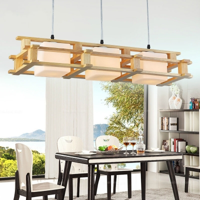 modern oak pendant light for dining room luminaire led pendant lamp fixtures lampara colgante de techo modern home lighting