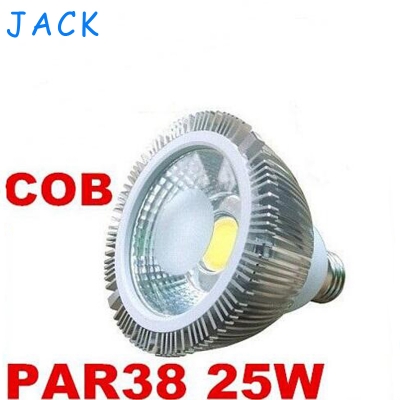 newest cob led par38 lights high power 25w e27 dimmable led spot bulbs lights (frosted + clear)cover warm/cool white ac 110-277v