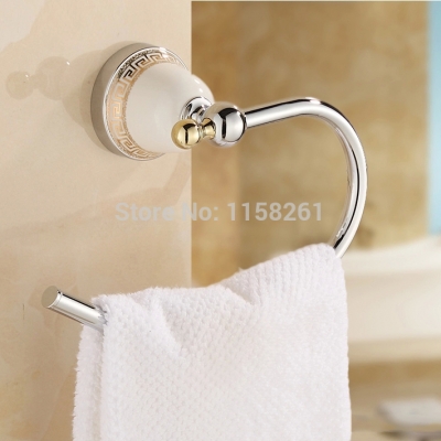 towel ring solid brass copper golden finished bathroom accessories products ,towel holder,towel bar 5507