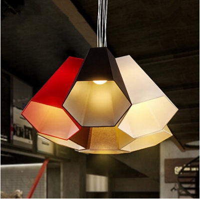 colorful modern led pendant light combination hanging lamp fixtures for cafe bar living home lightings lamparas colgantes