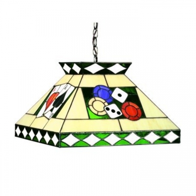 18 inches yuens lighting poker pendant lights for bedroom,parlor,study,el room,ysltfp84d16,