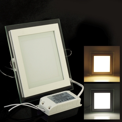 1pcs/lot high brightness led panel light 12w ac85-265v panels light wall recessed [led-panel-lights-5272]