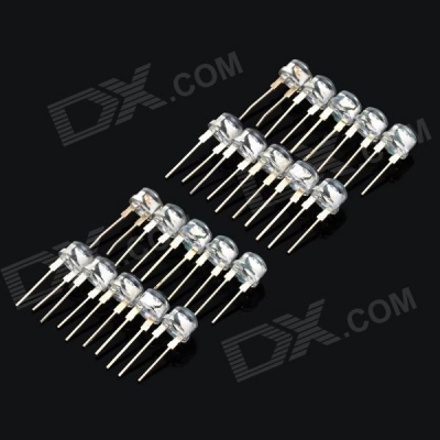 200pcs/lot diy f8mm 0.5w led chip beads module emitter diode