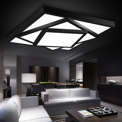 modern led ceiling lights lamp for living room bedroom lustres de sala home indoor lighting dimmable abajur