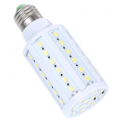 10pcs/lots e27 led corn bulb 15w ac85-265v 2400lm 60*smd5630 warm white/white lamp