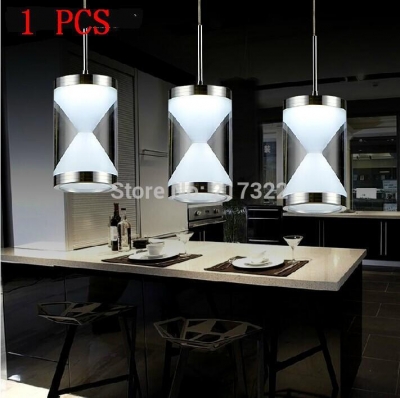 1pcs led small modern mini contemporary chandelier ceiling light fixture lamp droplight ceiling light 3w