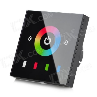 3-ch led rgb touch panel controller dimmer for rgb strip module (dc 12v/24v)