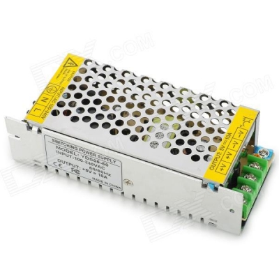 50w 5v 10a switching led power supply adapter, electronic led transformer ac110/220v