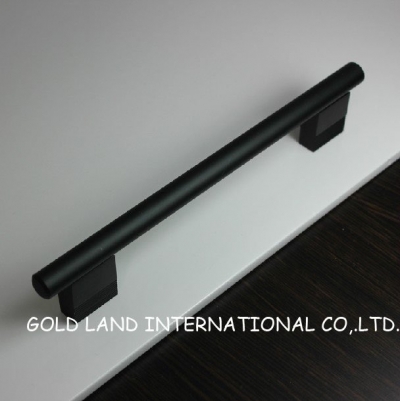 96mm d10mm l135xd10xh27mm alumimum black cabinet drawer handle