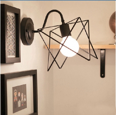 bulb ly new european creative modern minimalist geometric wall lamp lampara de pared geometrica