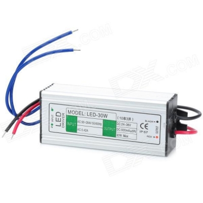 constant current led driver 30w 900ma water resistance driver led power supply - (ac 85~265v)