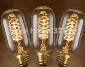 32pcs/lot t45 d45*l110mm edison filament bulbs