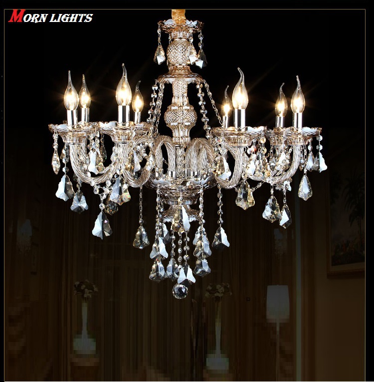 chandelier crystal luxury fashion candle crystal chandelier light living room dining room chandelier light bedroom