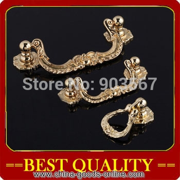 whole (cc: 96mm) golden handle,cabinet handle furniture handles,cabinet knobs zinc alloy drawer pulls crystal knobs