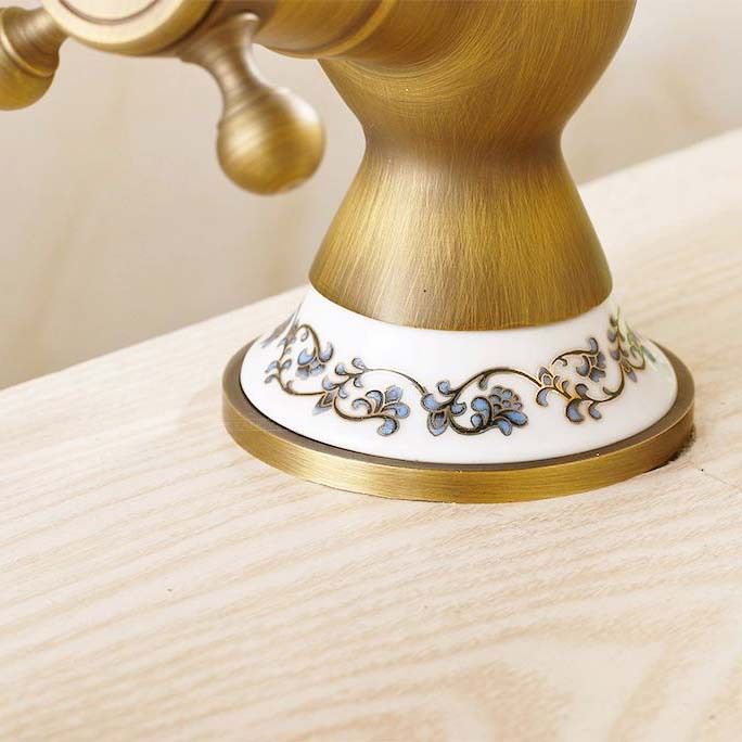 antique bronze finish 360 degree swivel brass faucet bathroom basin sink mixer bath& kitchen taps faucet h-15