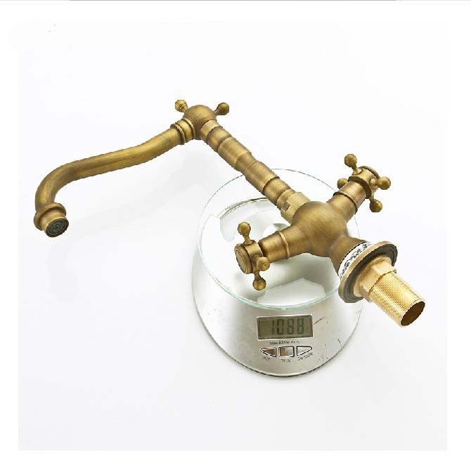 antique bronze finish 360 degree swivel brass faucet bathroom basin sink mixer bath& kitchen taps faucet h-15