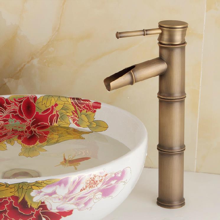 bathroom tap bath faucets tap toilet antique brass finishing basin faucets single hand wash basin tap zly-6660