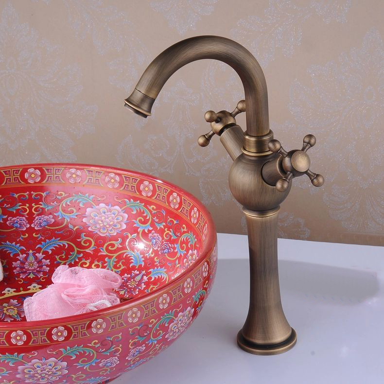 moden style antique brass faucet bath basin mixer tap bathroom tap bath faucets tap toilet basin faucets hj-6623