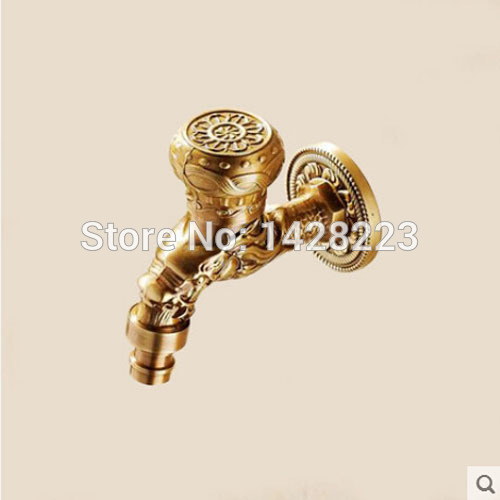creative brass washing machine taps wall mounted mop pool faucet balcony cold water faucet