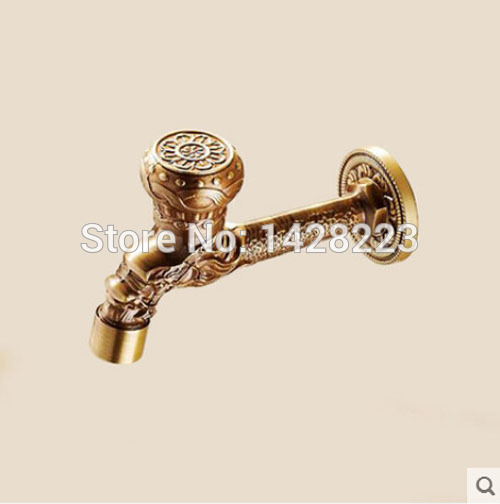 creative brass washing machine taps wall mounted mop pool faucet balcony cold water faucet