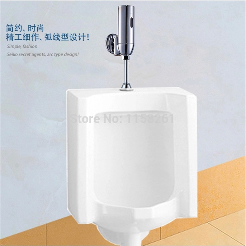 abs urinal automatic flush valve, sensor urinal flush valve , chrome finish, wall mounted, 8307