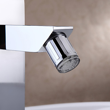 color changing led light water bathroom basin sink faucet tap for bathroom, torneira parede de banheiro monocomando