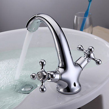 two handles chrome centerset bathroom basin sink faucet tap ,torneira para de banheiro misturador