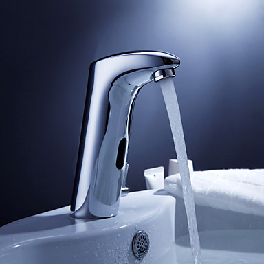 water bathroom sink faucet tap with automatic sensor ,torneiras parede de banheiro misturador