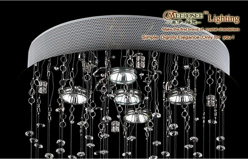 spiral crystal ceiling light md2017 for stairs with gu10 bulbs d600mm h2000mm