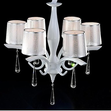 110v-220v elegant led modern crystal chandelier with 6 lights chandeliers,lustres de sala,lustre de cristal