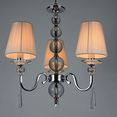 110v-220v modern led crystal chandelier with 3 lights chandeliers,lustre de sala,lustres de cristal
