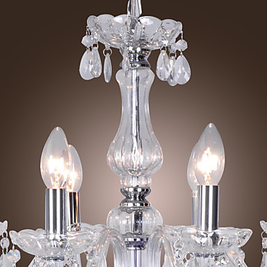 110v-220v modern led crystal chandelier with 8 lights chandeliers,lustres de sala,lustre de cristal