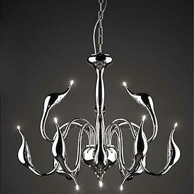 110v-220v swan red led modern chandelier lamp home chandeliers lighting, lustres de crystal,lustre de cristal